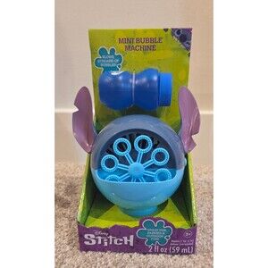 Stitch mini bubble machine